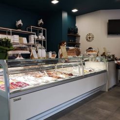 2022 Economical Ice Cream Display Showcase Ice-lolly Popsicle Freezer Commercial Italian Gelato Refrigerator