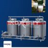 CIP-System mit Säure-, Lauge- und Wassertanks, 500 bis 3.000 L