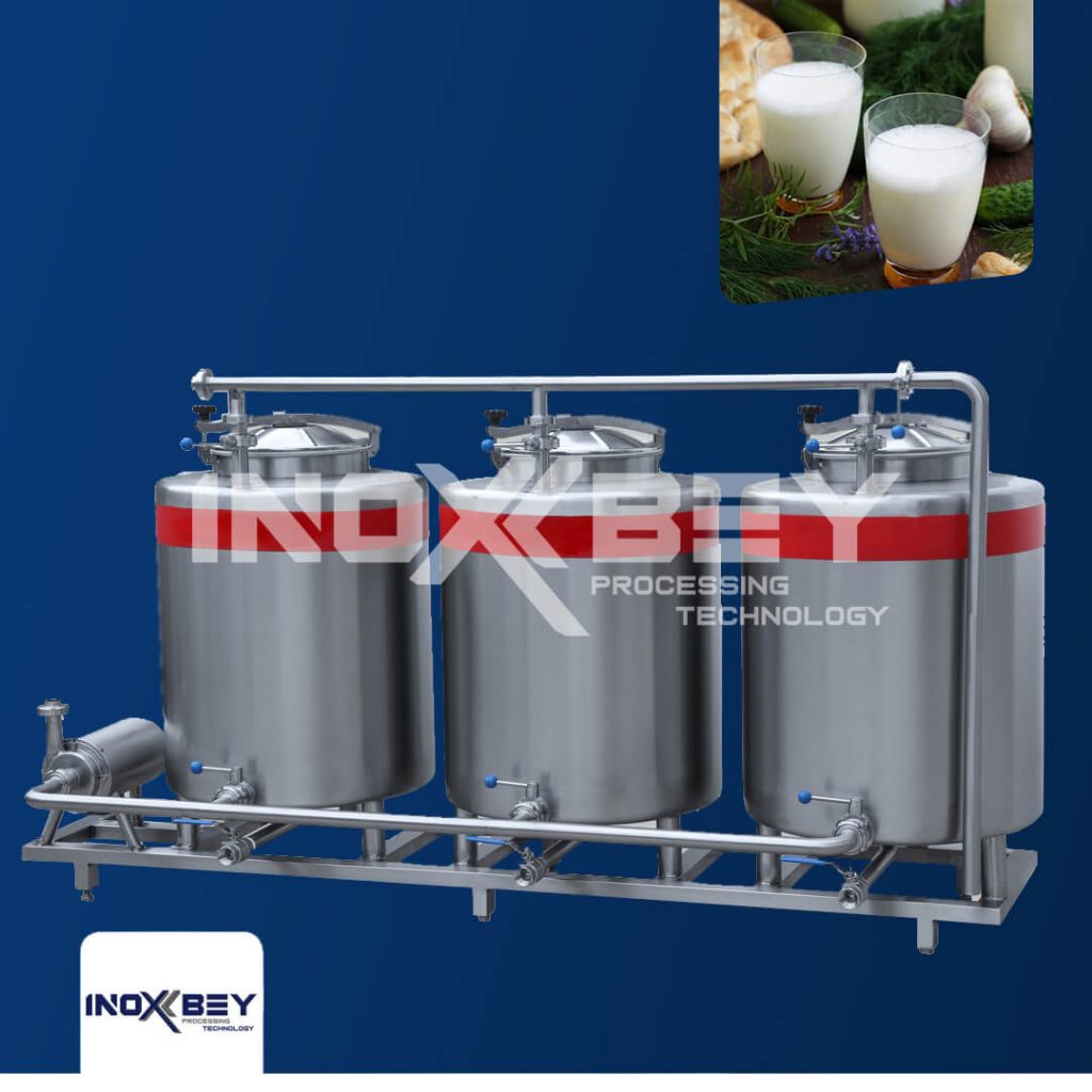 CIP System 500 to 3000 lt