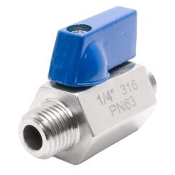 316 Stainless Steel FxF NPT Mini Ball Valve