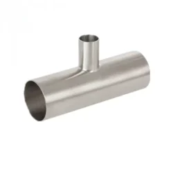 Food Grade 304/316L Sanitary Stainless Steel Source Linked Reducing Tee