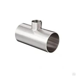 Food Grade 304/316L Sanitary Stainless Steel Source Linked Reducing Tee