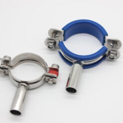 Rubber Reinforced Hanger Clamp with Stainless Pipe Handle