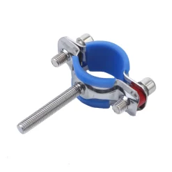 Rubber Reinforced Hanger Clamp with Stainless Pipe Handle