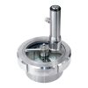 Record Type Surveillance Glass with Stainless Led Illuminated Wiper
